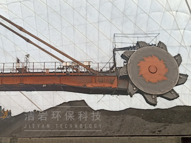 河北宣化電廠斗輪機(jī)干霧抑塵系統(tǒng)