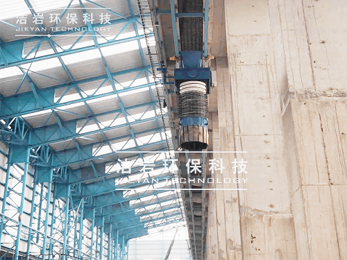 石橫特鋼移動(dòng)卸料小車(chē) TC伸縮溜筒